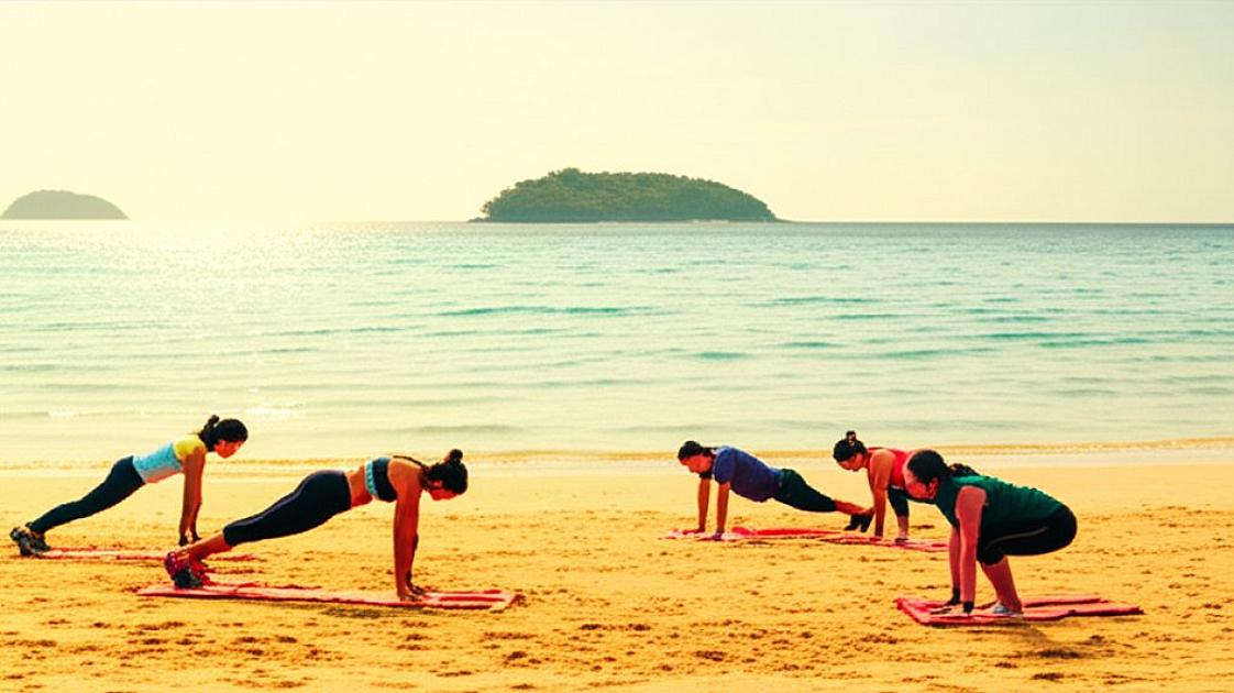 Entraînements de Plage à Phuket : Spots Gratuits et Guide Fitness en Plein Air