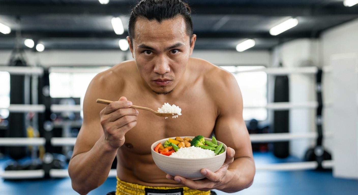 โภชนาการสำหรับนักมวยไทย: การกินที่ถูกต้องระหว่างเข้าแคมป์ฝึกซ้อม