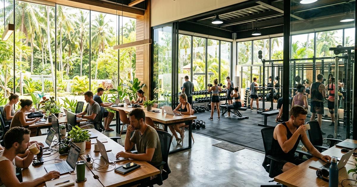 Fitness and Coworking Spaces in Phuket for Digital Nomads