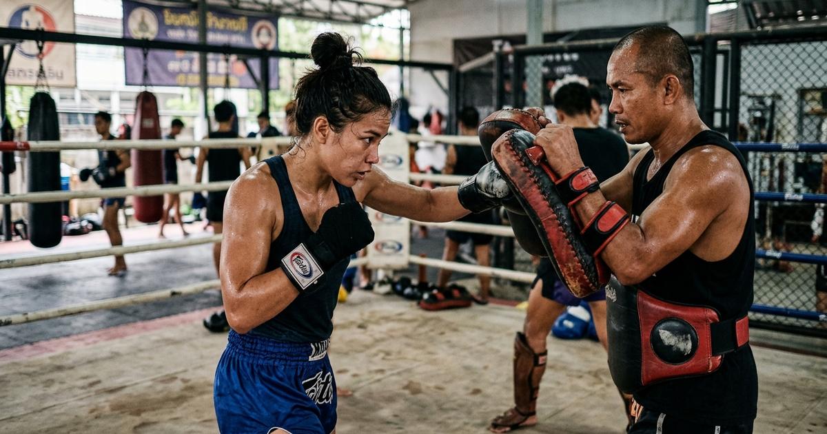 Muay Thai for stress relief: How hitting pads can clear your head