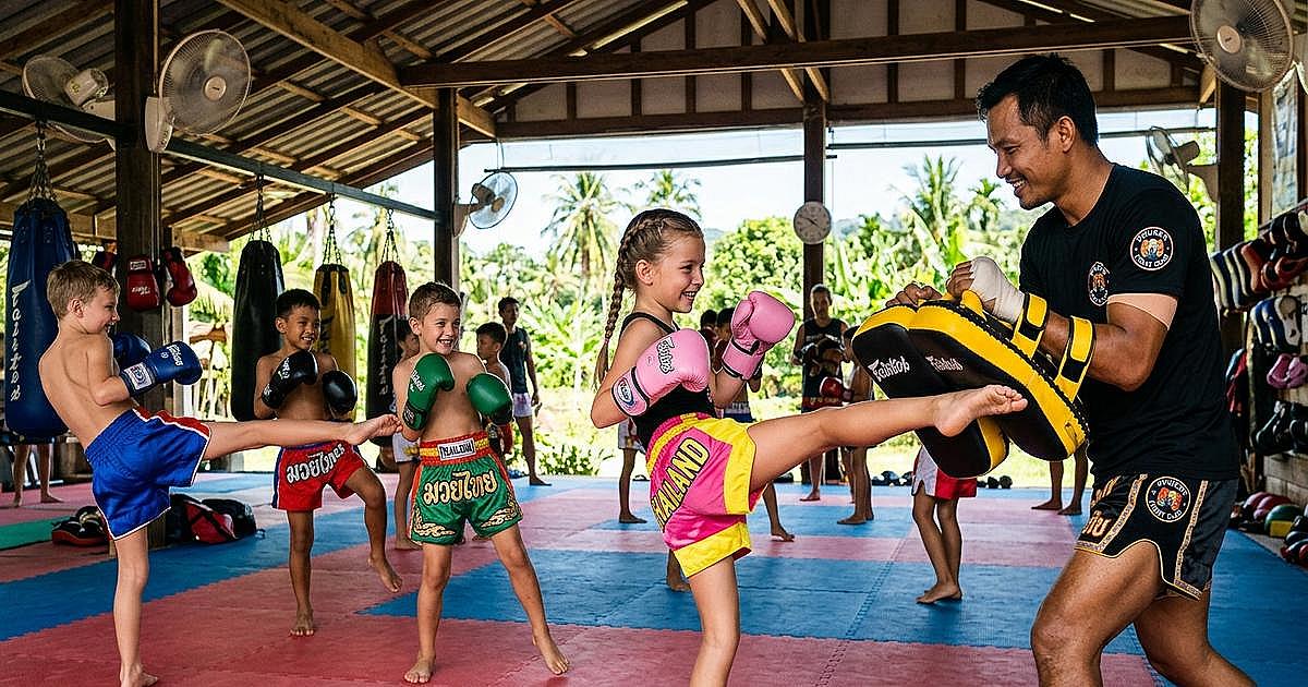 Le Muay Thaï pour les enfants à Phuket : les meilleurs clubs pour les familles