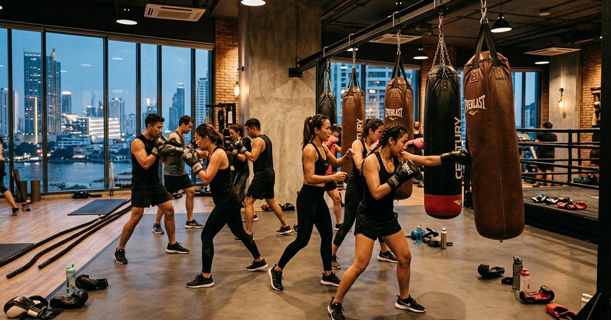 Boxe pour le fitness à Bangkok : les meilleurs clubs non compétitifs