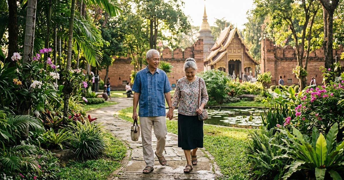 รักษาความฟิตและแอคทีฟในเชียงใหม่: คู่มือสำหรับผู้สูงวัยในกุหลาบแห่งภาคเหนือ