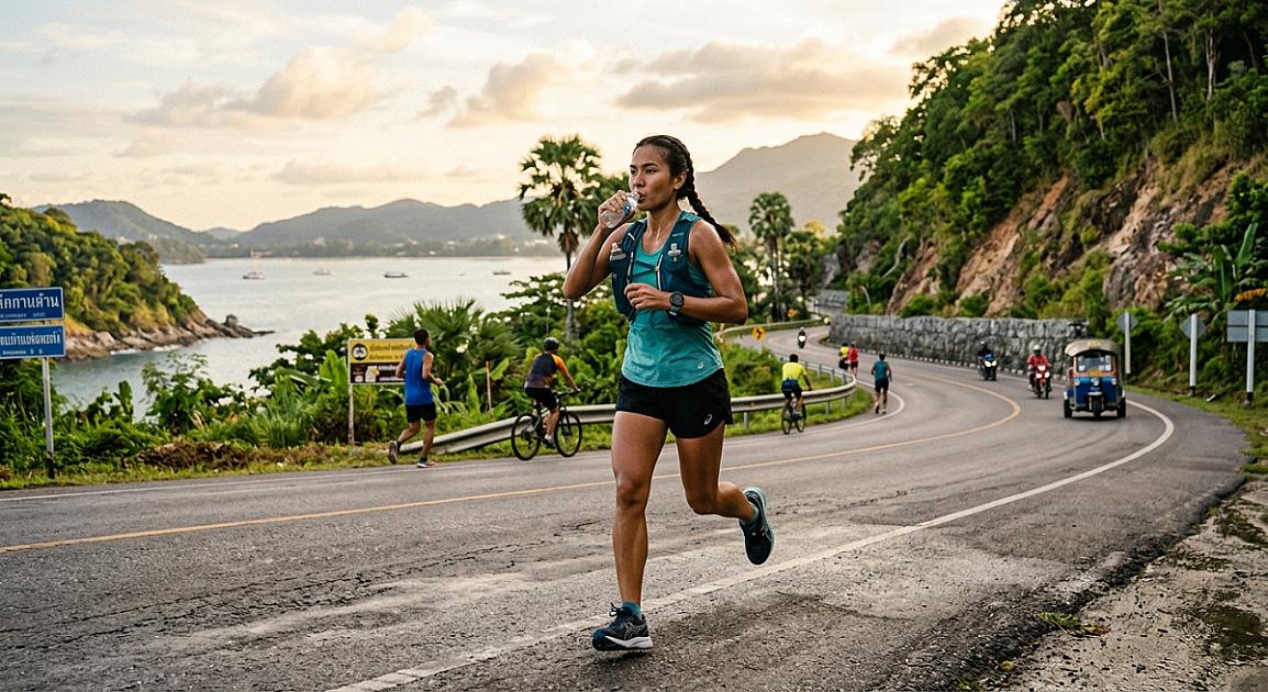 Entraînement pour un semi-marathon à Phuket : parcours, gestion de la chaleur et courses locales