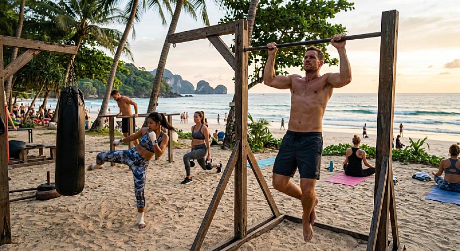 Les meilleurs spots de sport en plein air à Phuket : Gyms publics et parcs de fitness