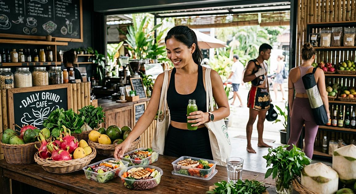 Manger sainement à Pattaya : Cafés, Meal Prep et Épiceries