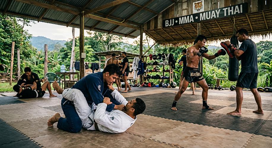 Où s'entraîner en JJB et MMA à Chiang Mai